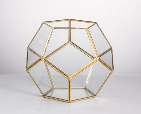 Sikunuo | Geometric Terrarium Glass Vase