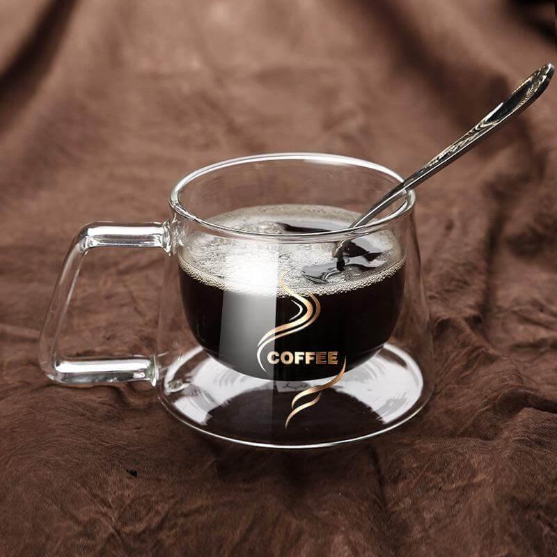Sikunuo | Double Glass High Temperature Coffee Cup