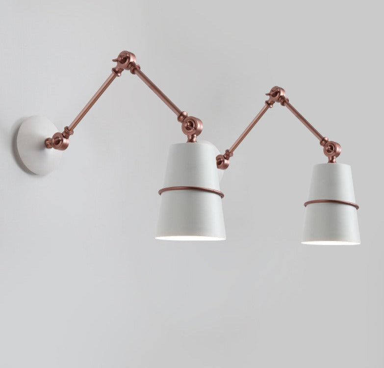 Sikunuo | Nordic Iron Swing Long Arm Modern Wall Lamp