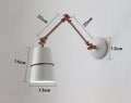 Sikunuo | Nordic Iron Swing Long Arm Modern Wall Lamp