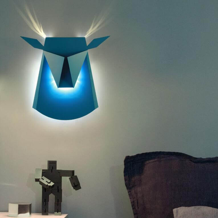 Sikunuo | Modern Creative Led Deer Shaped Wall Lamps