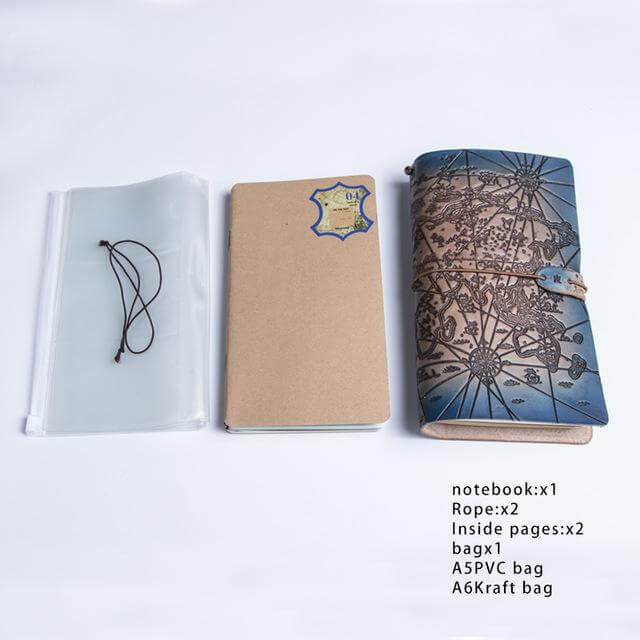 Sikunuo | Creative world map book planner