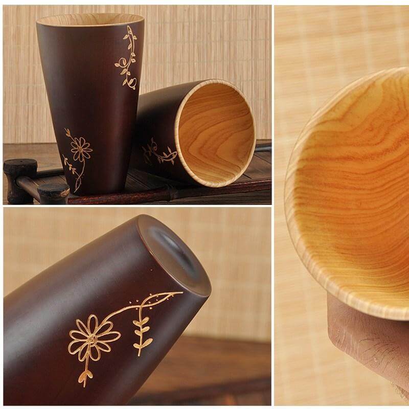 Sikunuo | Natural Wooden Japanese Cup