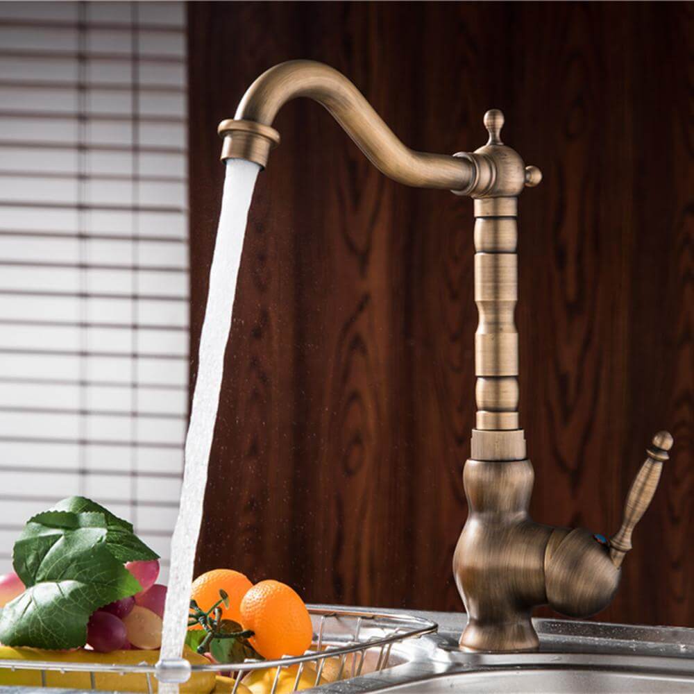 Sikunuo | Antique Concise Kitchen Faucet