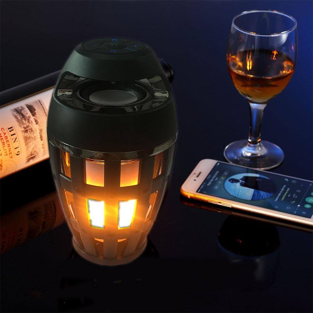 Sikunuo | Flame Atmosphere Lamp Light with Bluetooth Speaker