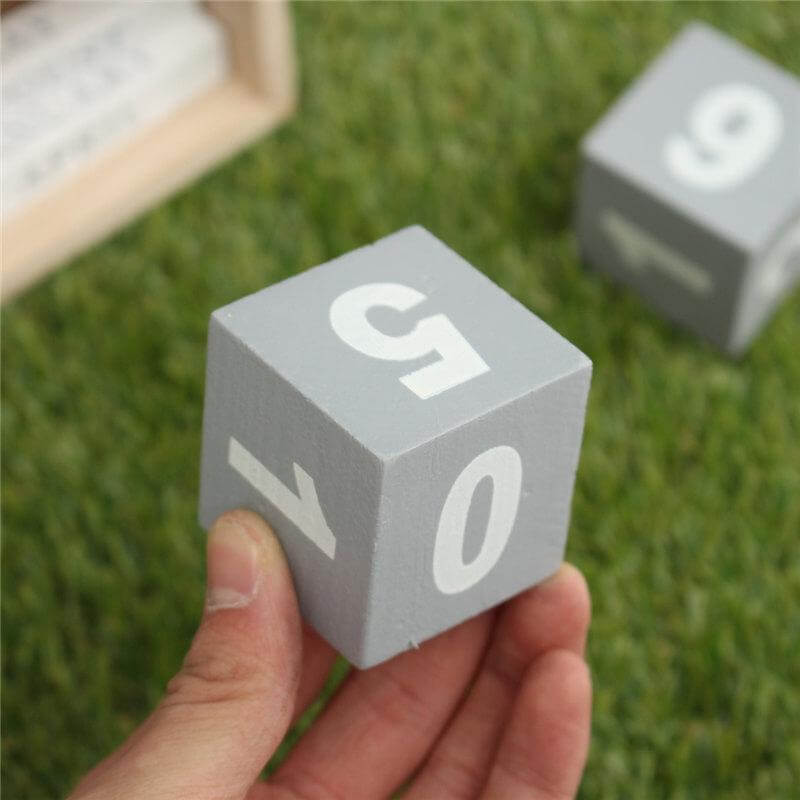 Sikunuo | Wood Block Calendar Home Decoration