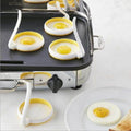 Sikunuo | 2pcs/set Circle Shaped Fried Egg Mold Pancake Rings