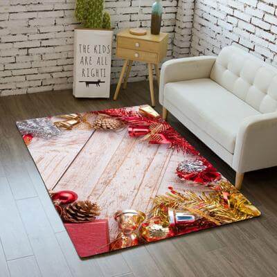 Sikunuo | Living Room Floor Non-slip Carpet