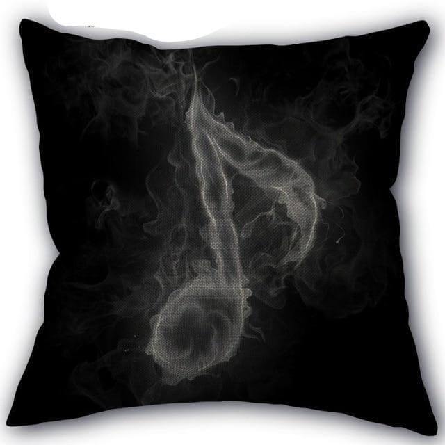 Sikunuo | Decorative Comfy Musical Notes Pillow Case