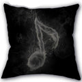 Sikunuo | Decorative Comfy Musical Notes Pillow Case