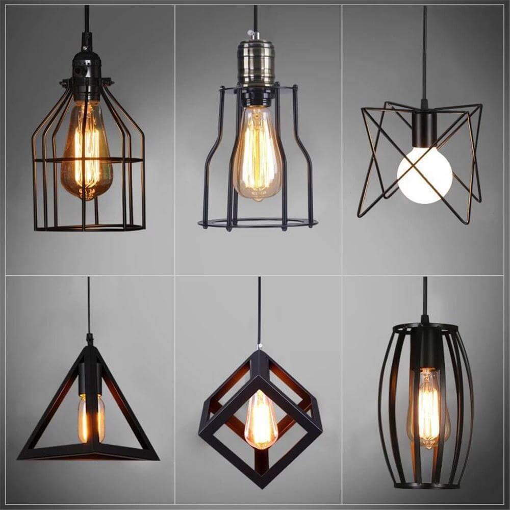 Sikunuo | Nordic LED Loft/Business Style Art Hanging Lamps