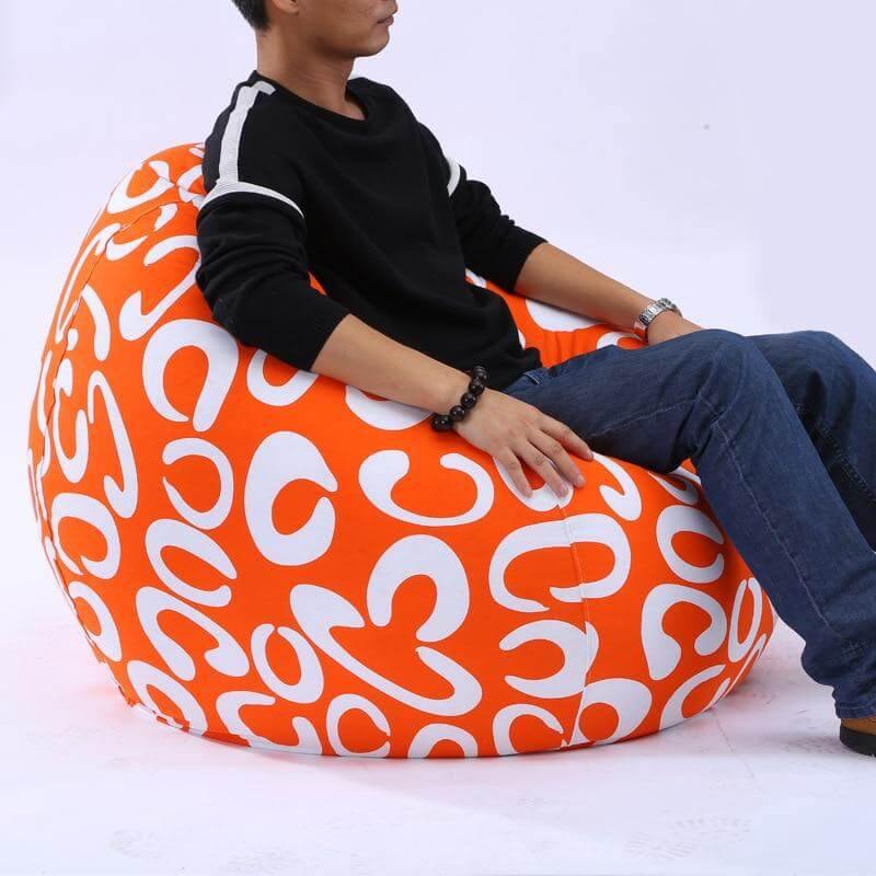 Sikunuo | Printed Lounger Sofa Bean Bags