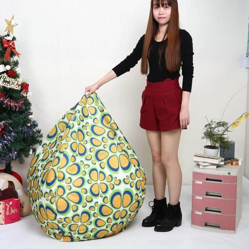 Sikunuo | Printed Lounger Sofa Bean Bags