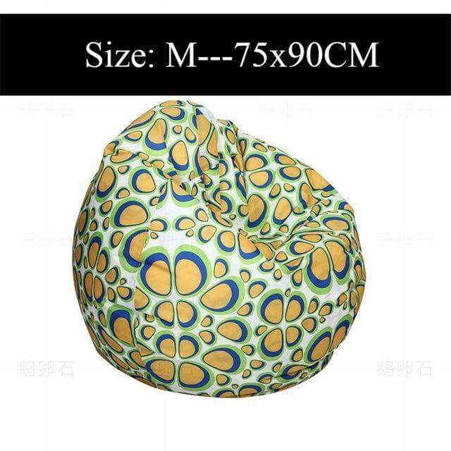 Sikunuo | Printed Lounger Sofa Bean Bags