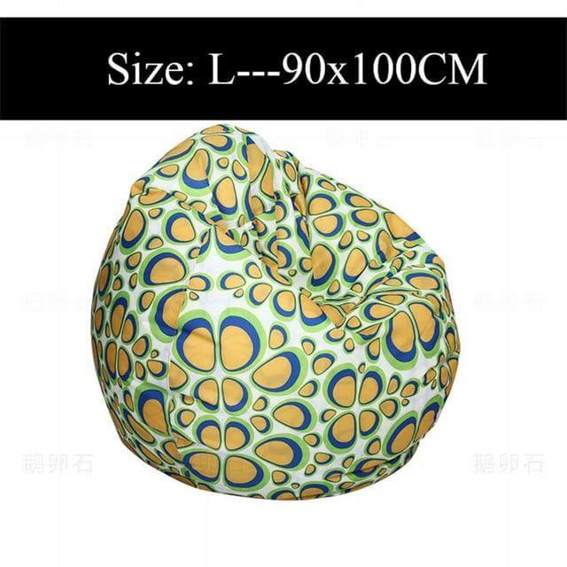 Sikunuo | Printed Lounger Sofa Bean Bags