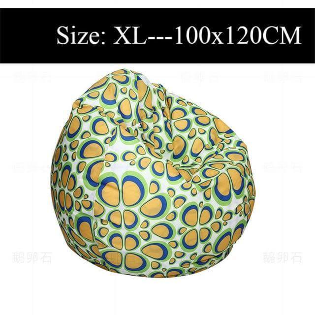 Sikunuo | Printed Lounger Sofa Bean Bags