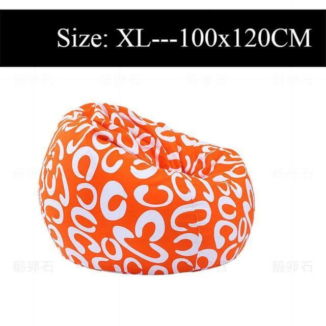 Sikunuo | Printed Lounger Sofa Bean Bags