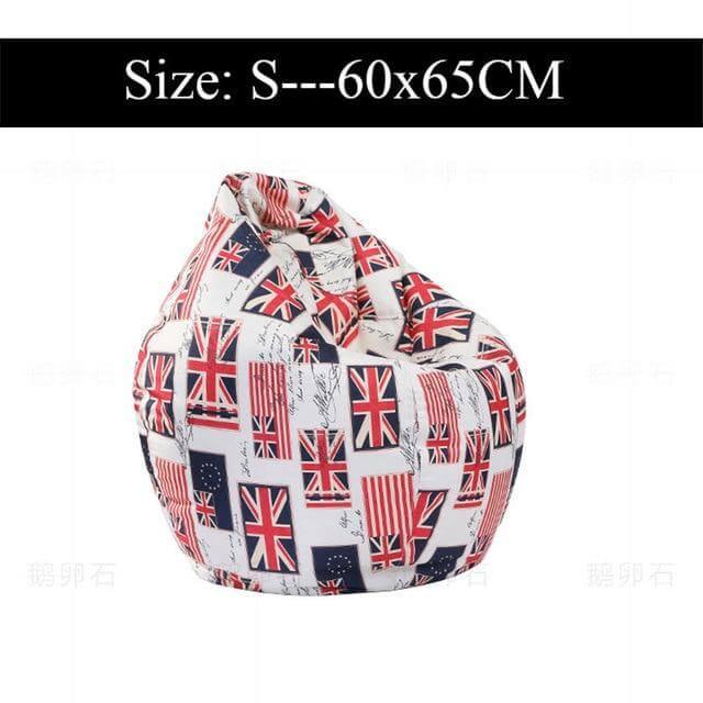 Sikunuo | Printed Lounger Sofa Bean Bags