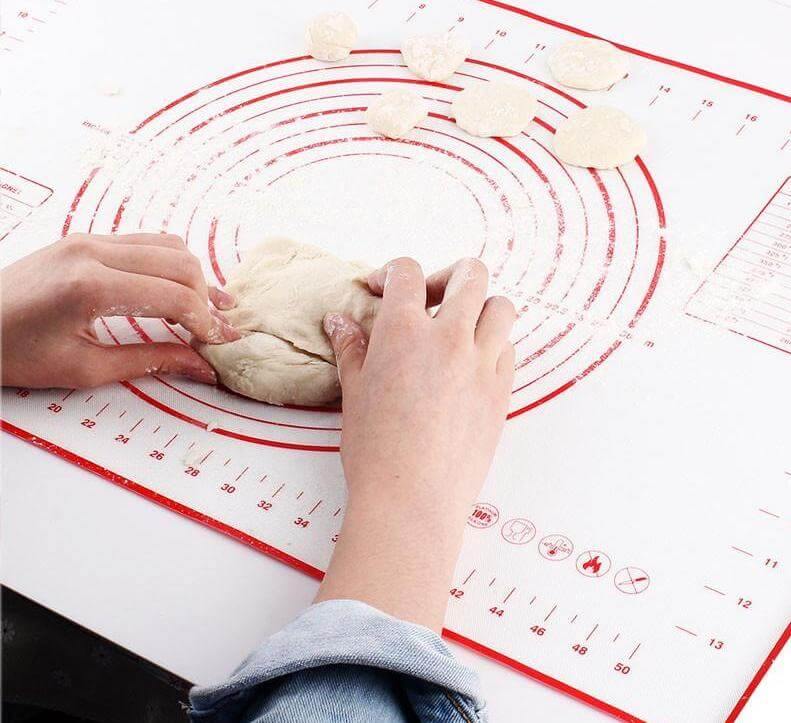 Sikunuo | Silicone  Non-Stick Baking Pizza Mats