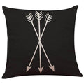 Sikunuo | Geometrical Lovely Black and White Home Pillow Cases