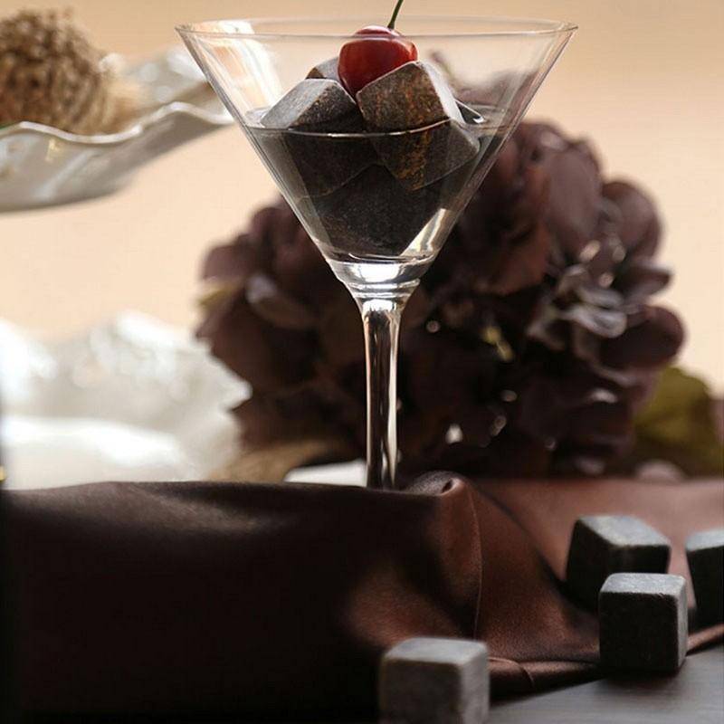 Sikunuo | Whisky Ice Stones With Velvet Pouch