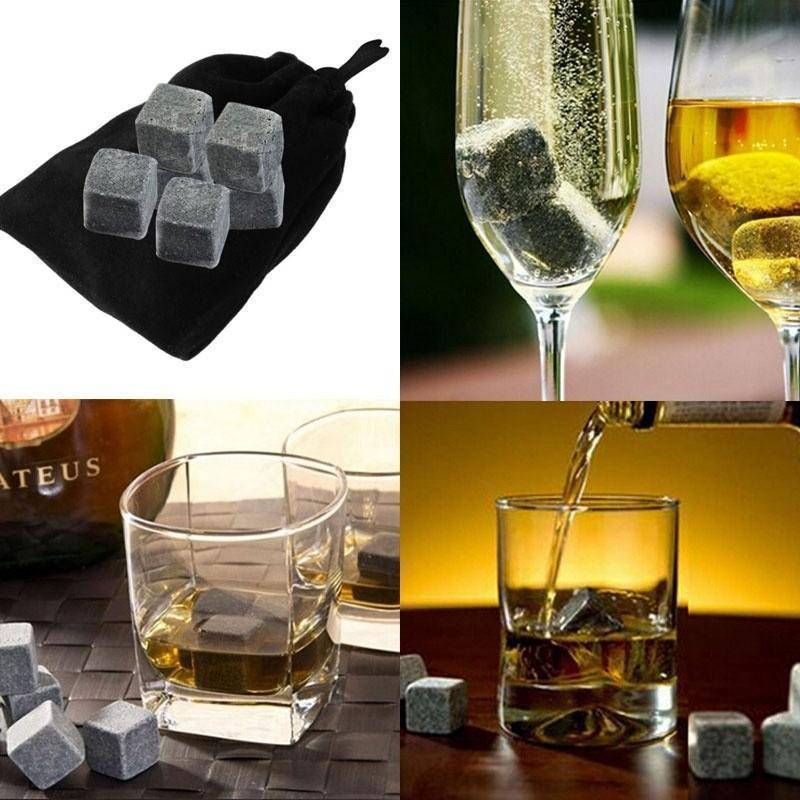 Sikunuo | Whisky Ice Stones With Velvet Pouch
