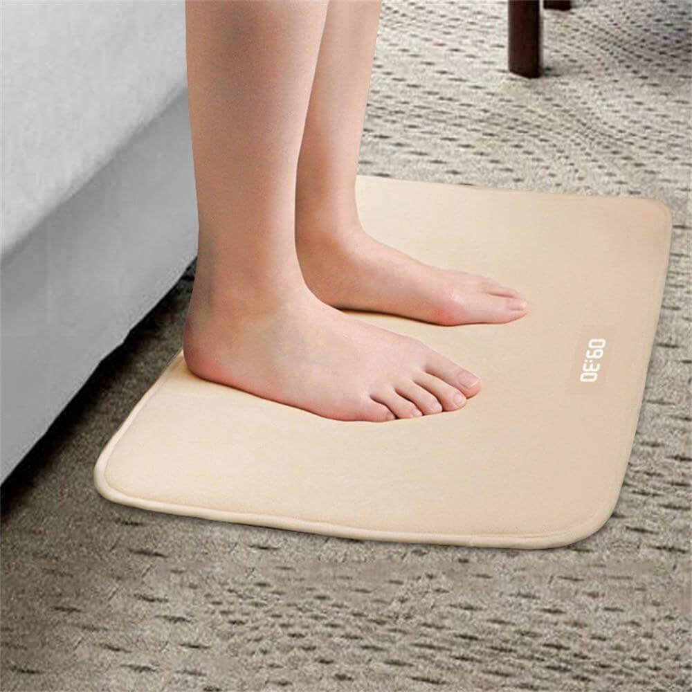 Sikunuo | Pressure Sensitive Step on Rug Carpet Alarm Clock