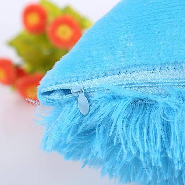 Sikunuo | Puffy Fuzzy Hairy Pillow Cases
