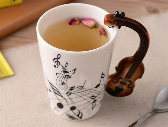 Sikunuo | Guitar Style Ceramic Mug
