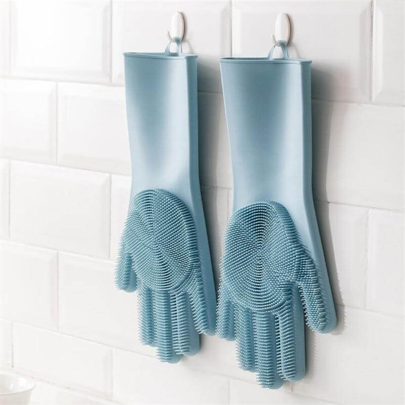 Sikunuo | Non-Slip Magic Silicone Cleaning Gloves