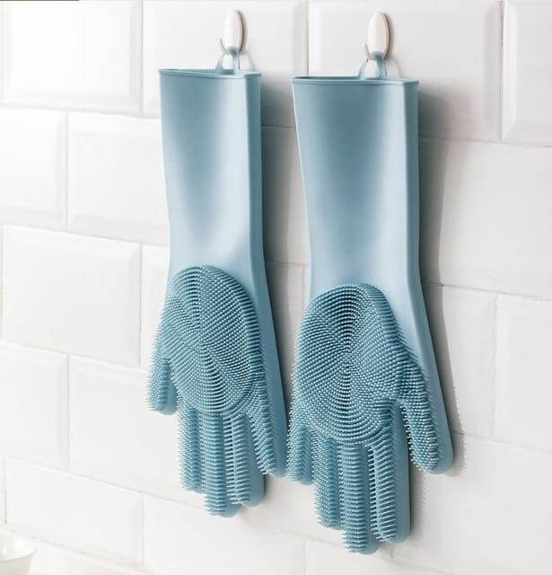 Sikunuo | Non-Slip Magic Silicone Cleaning Gloves