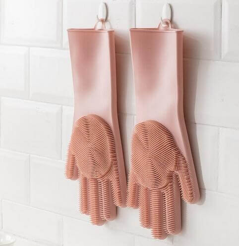 Sikunuo | Non-Slip Magic Silicone Cleaning Gloves