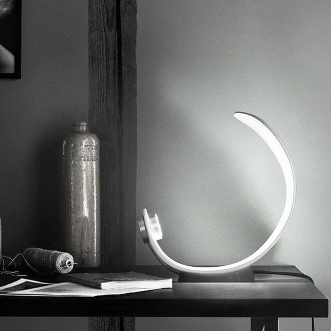 Sikunuo | Modern Nordic Curl Table LED Lamp