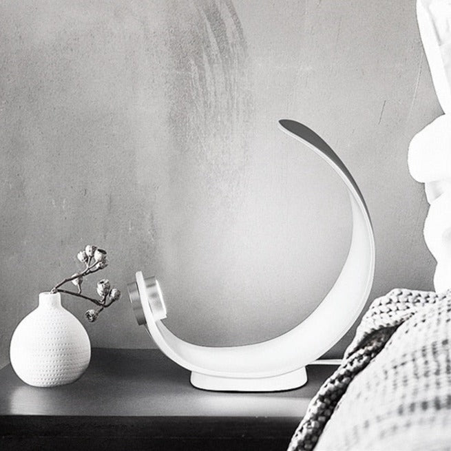 Sikunuo | Modern Nordic Curl Table LED Lamp