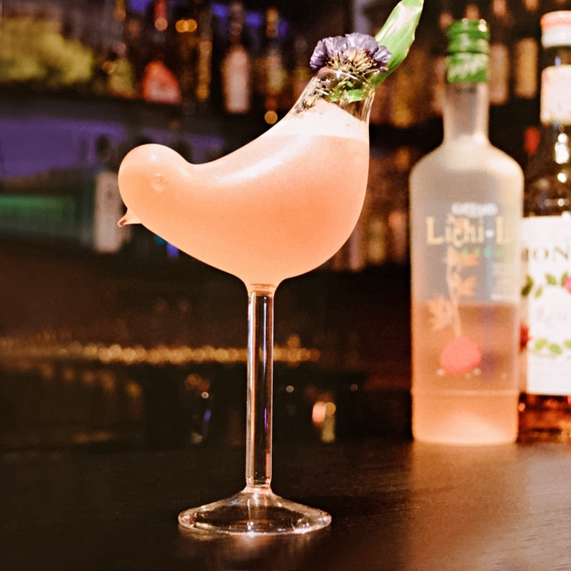 Sikunuo | Bird Shape Creative Cocktail Glass