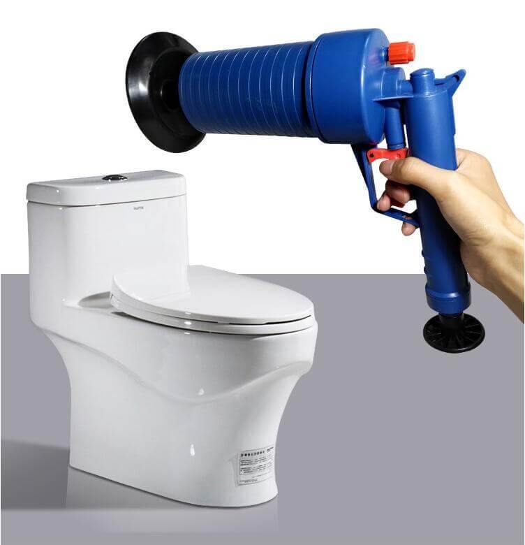 Sikunuo | High Pressure Air Drain Clog Remover Pump Plunger Kit