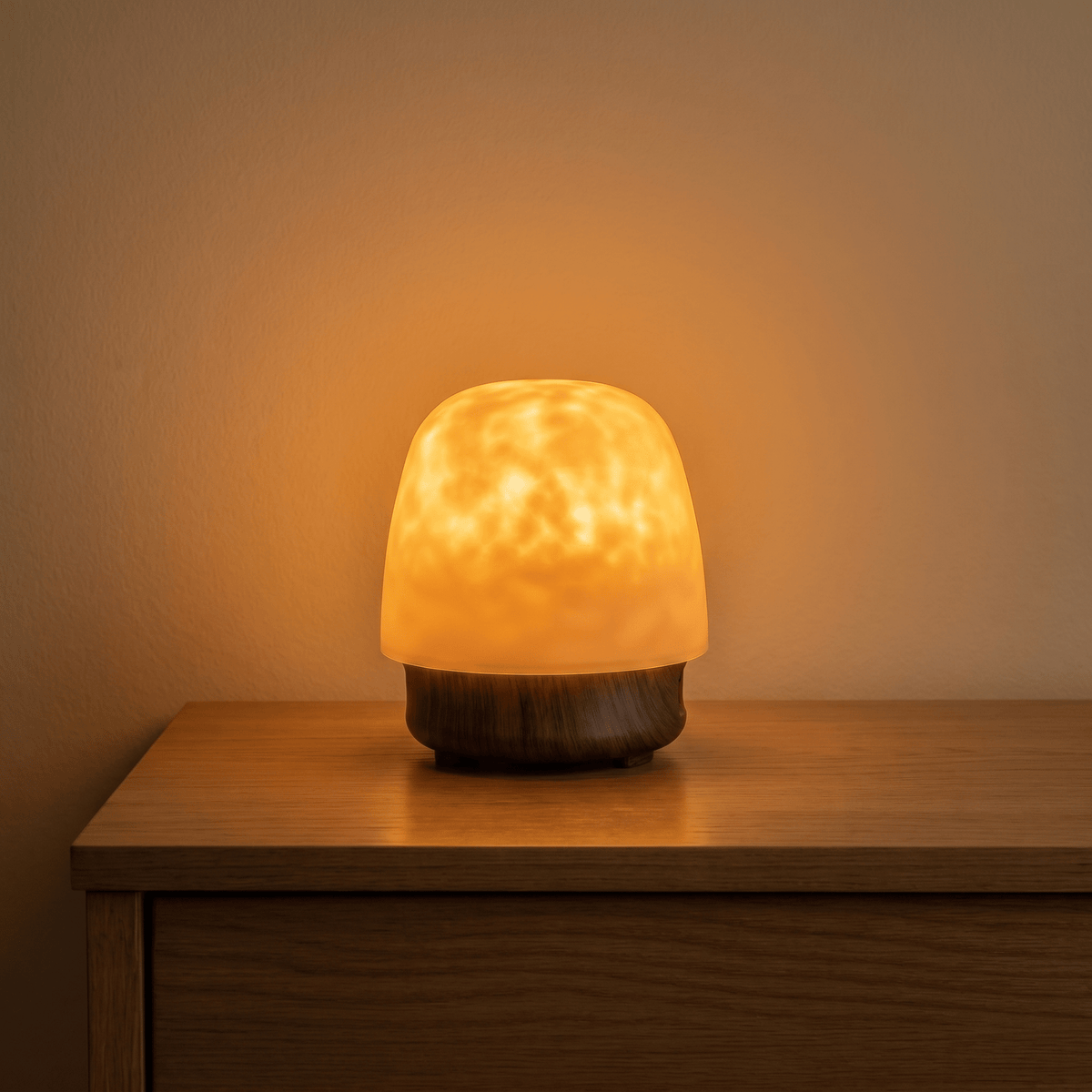 Sleep Aid Night Light with Soothing Ambient Glow for Bedroom & Nursery