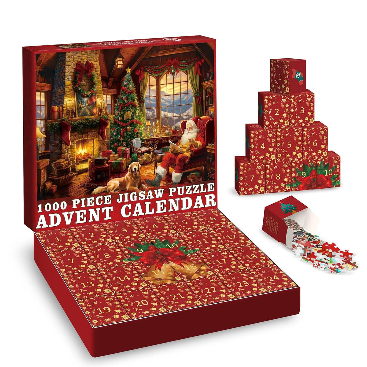 Puzzle Advent Calendar 2026 - 24 Days, One Christmas Picture