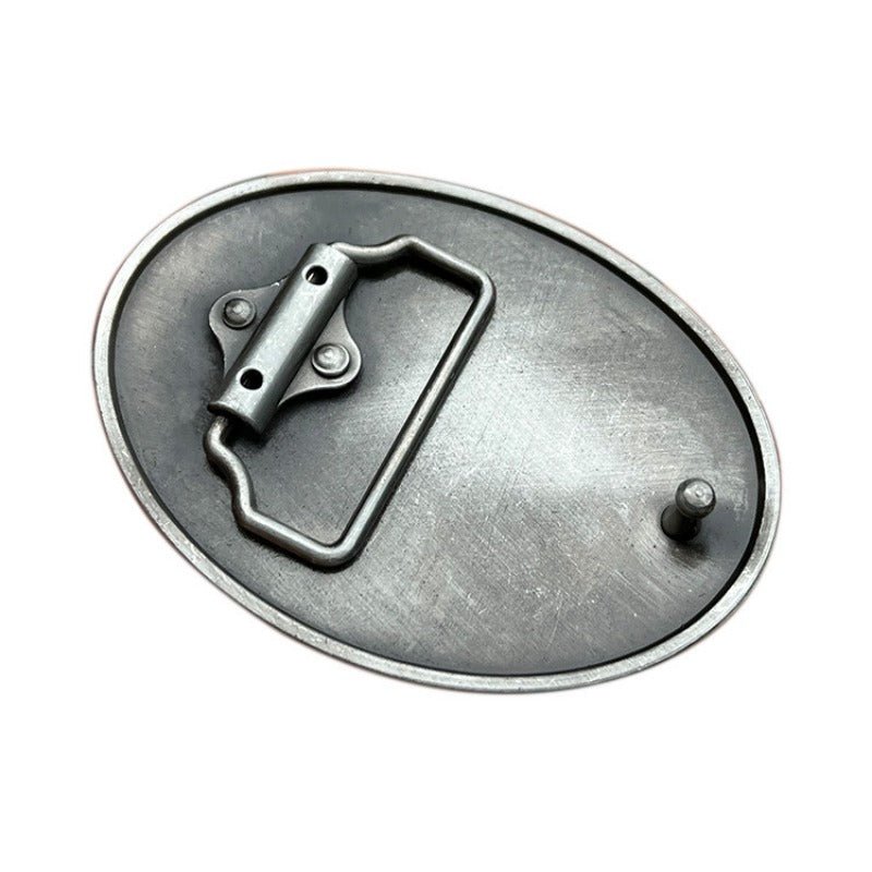 Ram Goat Western Belt Buckle