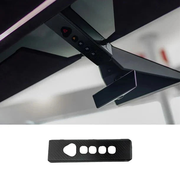 Reading Light Trim Cover Real Carbon Fiber for Cybertruck