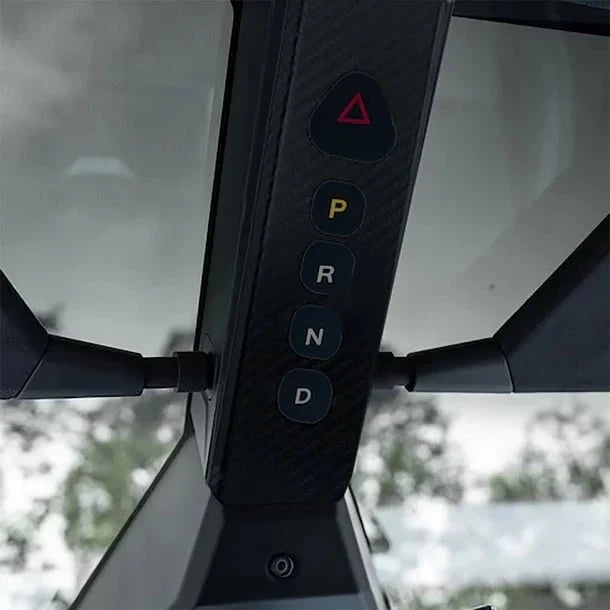 Reading Light Trim Cover Real Carbon Fiber for Cybertruck