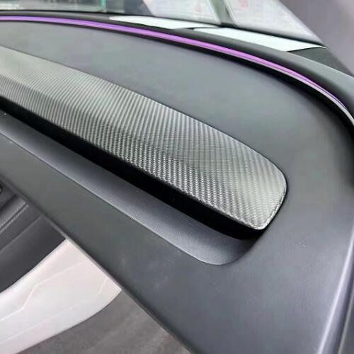Real Carbon Fiber Replacement Dashboard Cover for Model Y Standard