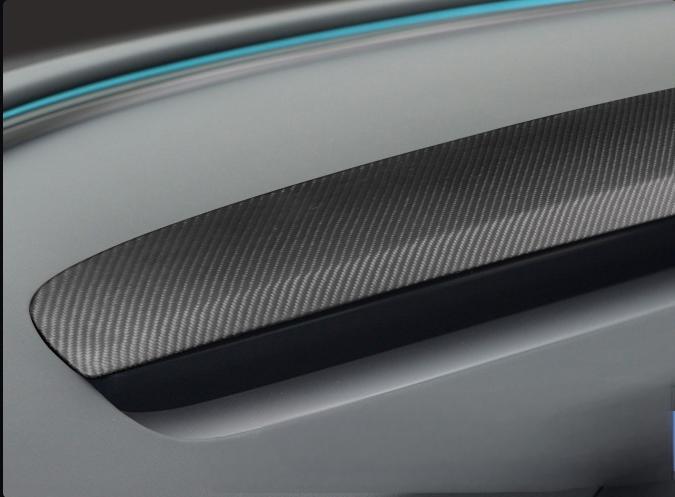 Real Carbon Fiber Replacement Dashboard Cover for Model Y Standard