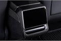 Real Dry Carbon Fiber Rear Screen Trim Frame Overlay for Model 3 Highland