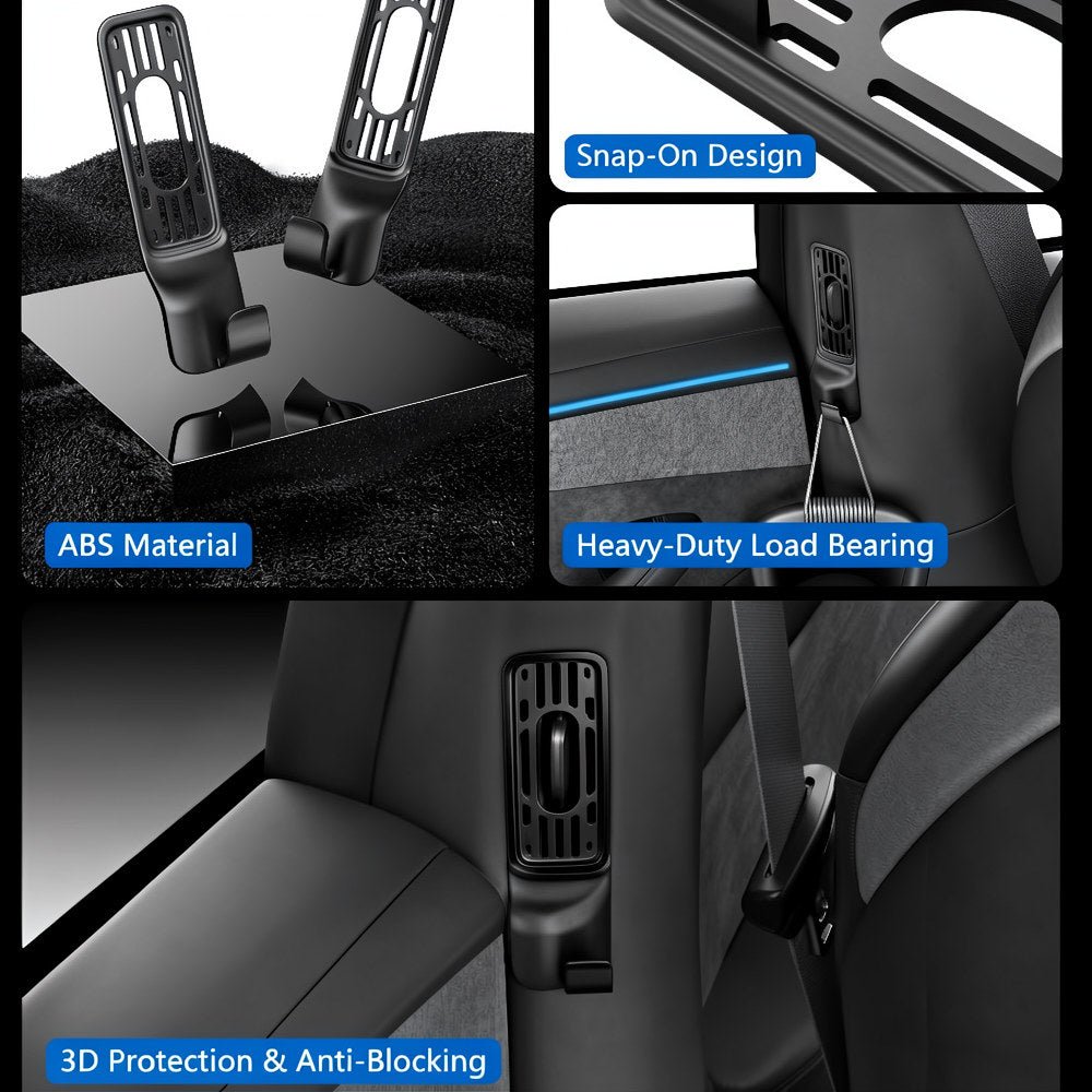 Rear Air Vent Hook for Model YL 6-Seater (2PCS) | Bag Hanger & Tool-Free Install