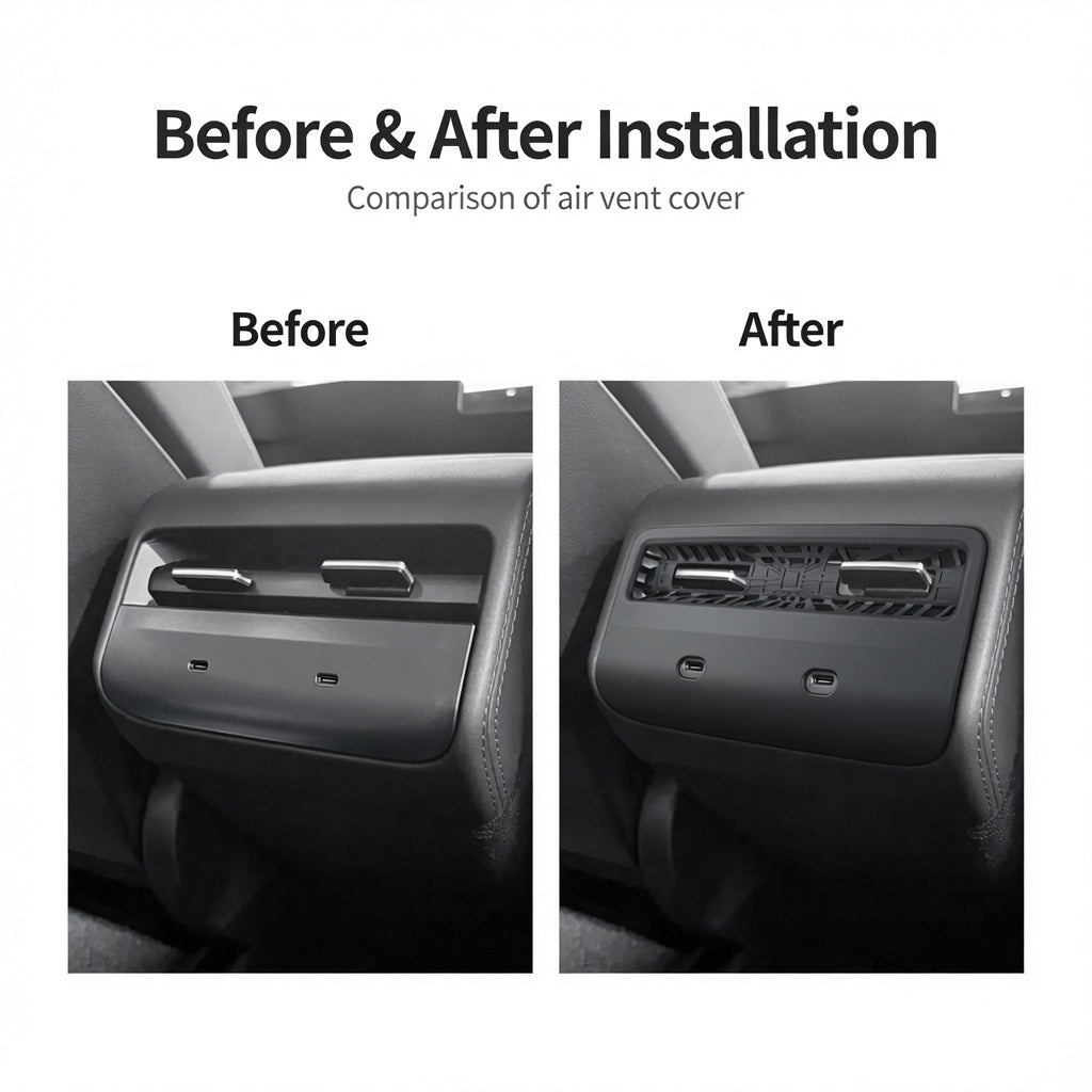 Rear air Vent Protection Grid for Model Y Standard