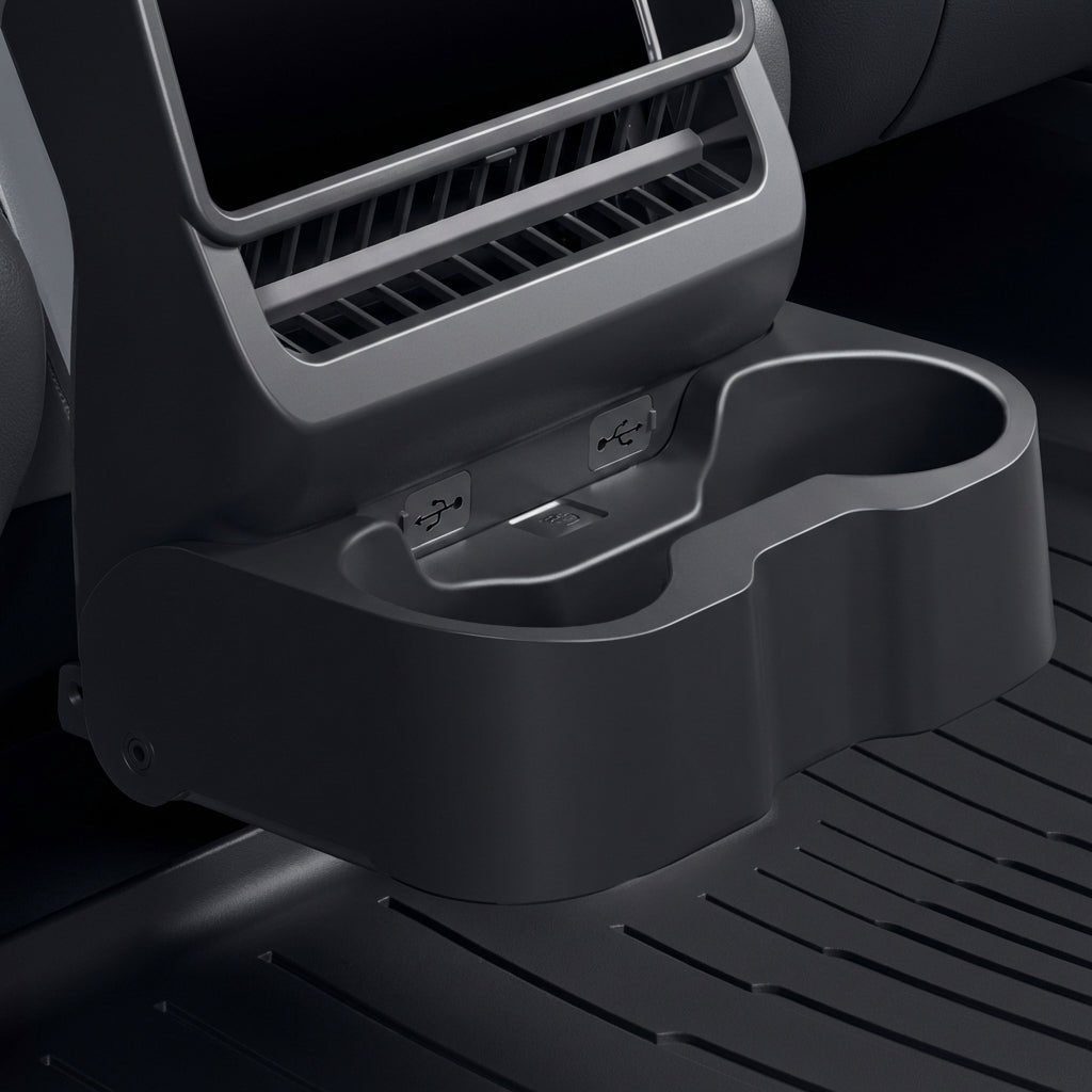 Rear Seat Cup Holder for Tesla Model 3 Highland / Model Y Juniper