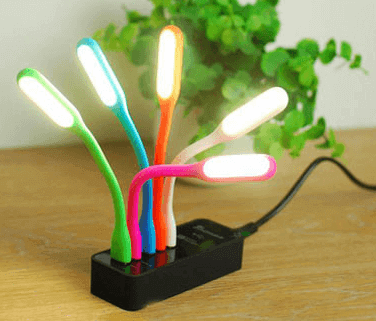 Sikunuo | 10pcs Flexible USB Led Light