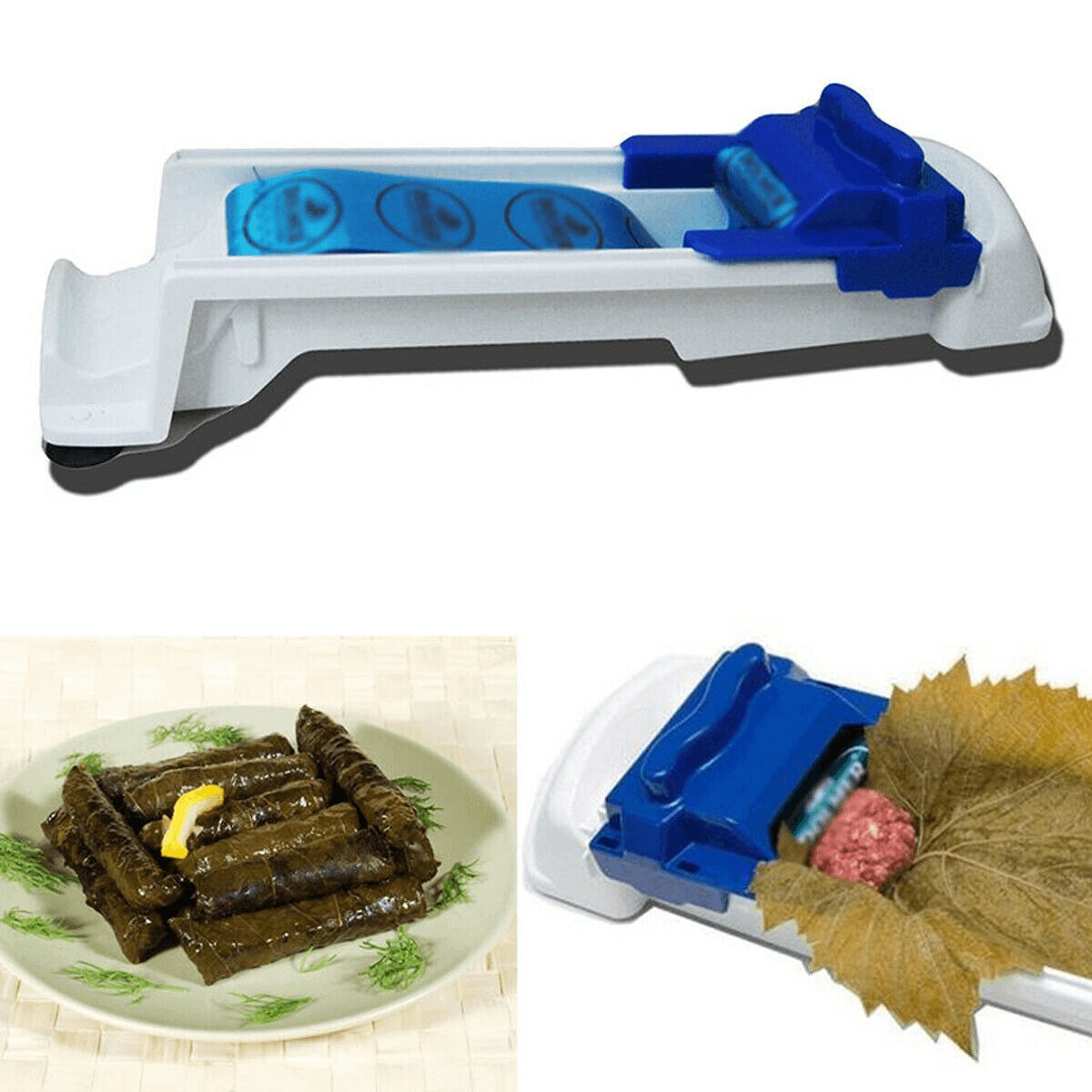 Sikunuo | Vegetable Leaf Dolma Rolling Machine
