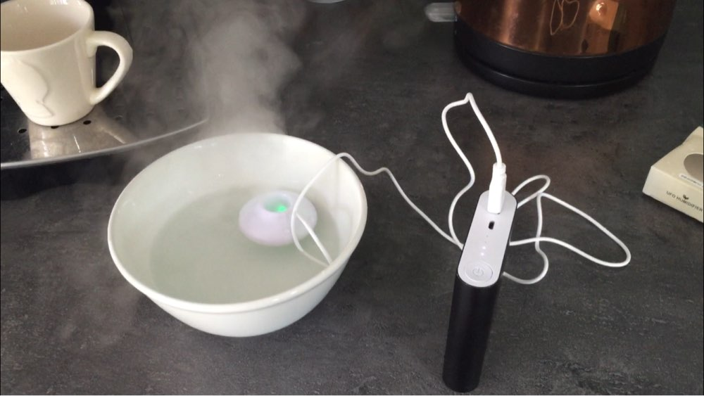 Sikunuo | Mini Portable USB Donut Shaped Air Humidifier